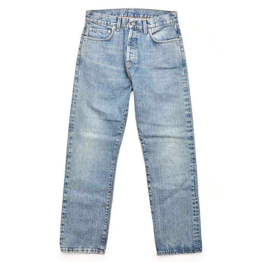 * Corridor Organic Italian 5 Pocket Jean Washed | Trousers