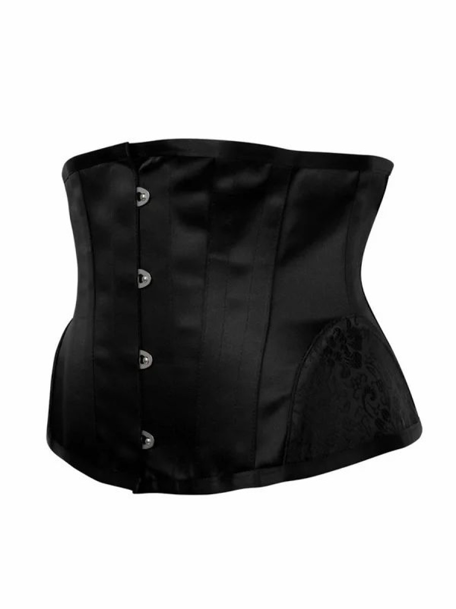 * Vintage Exquisite Embroidered Sleeveless Short Corset | Corsets & Lingeries