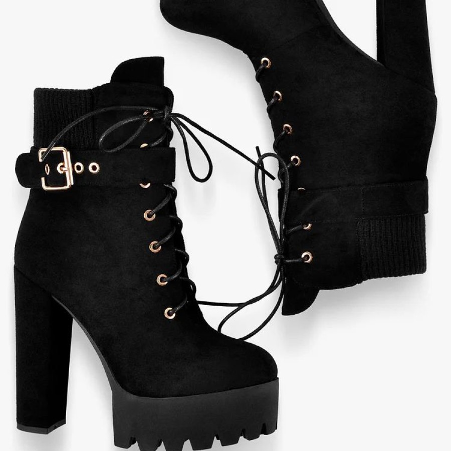 * Platform Ankle Boots | Boots