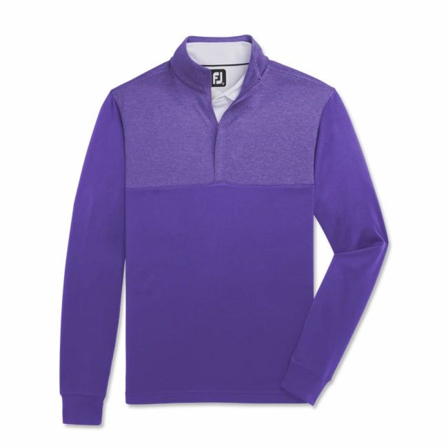 * Heather Yoke Half-Zip Mid-Layer | Base / Mid-Layers