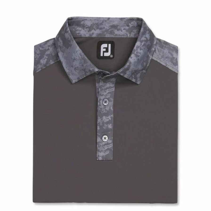 * Lisle Cloud Camo Trim Self Collar | Shirts