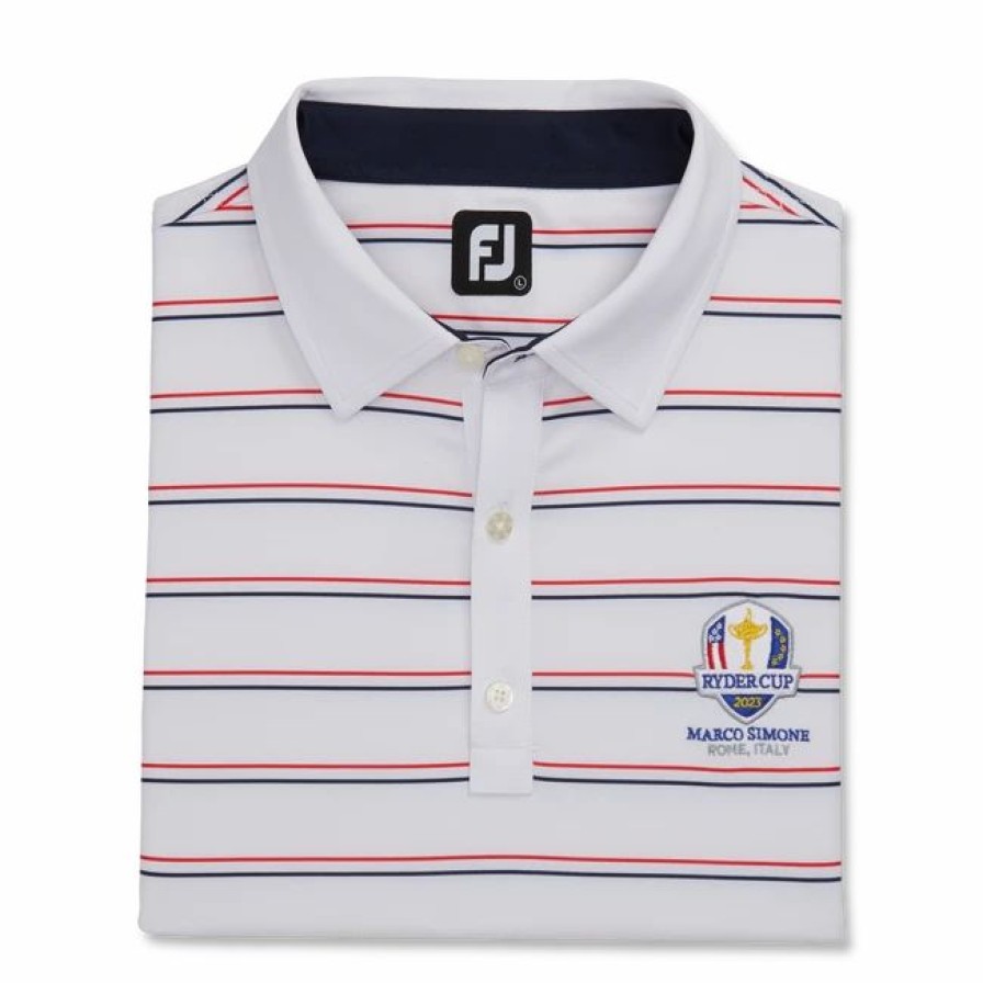 * Ryder Cup Multi-Stripe Self Collar | Shirts