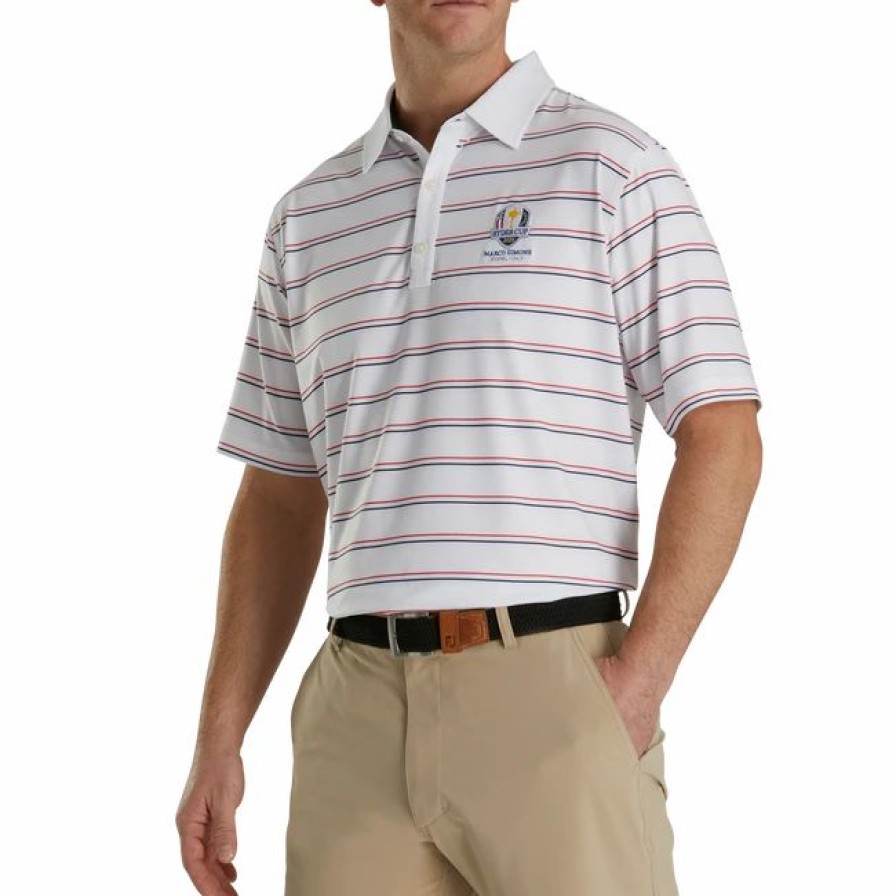 * Ryder Cup Multi-Stripe Self Collar | Shirts