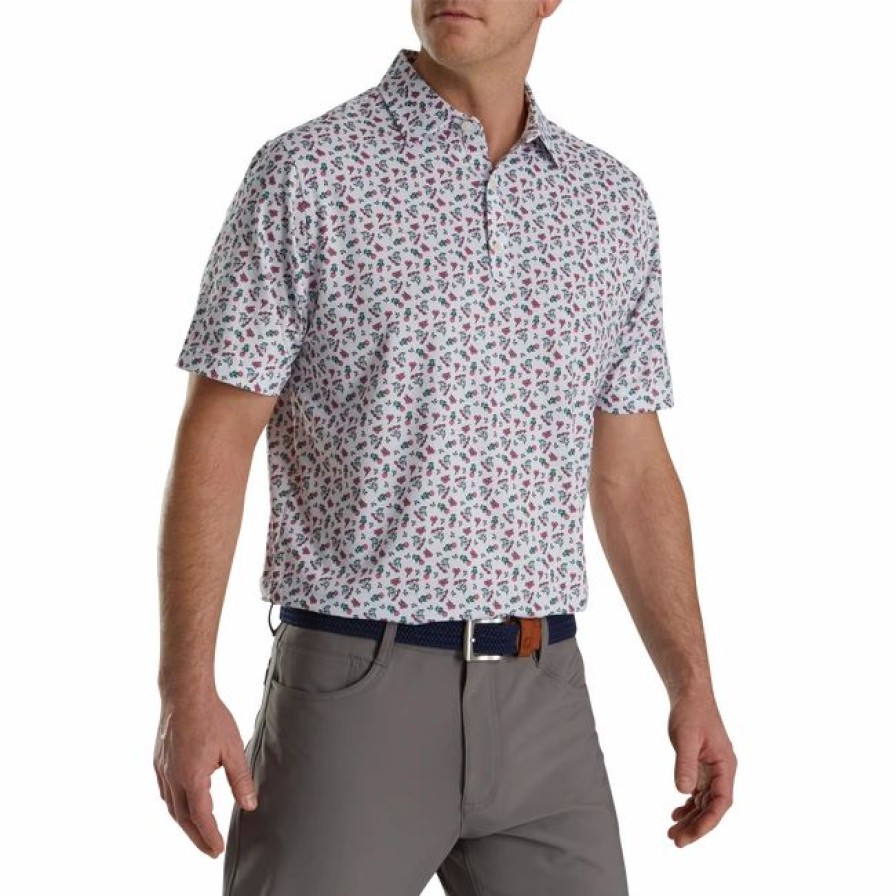 * Mini Floral Lisle Self Collar | Shirts