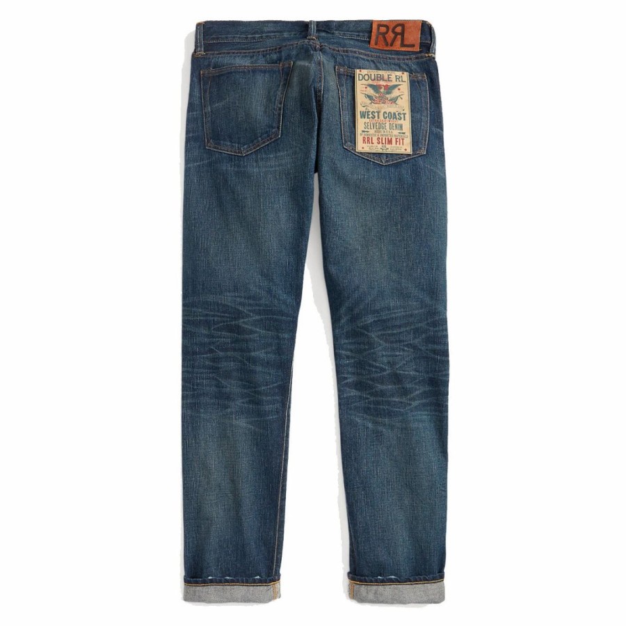 * Rrl By Ralph Lauren Slim Fit Ridgecrest Selvedge Jean | Trousers