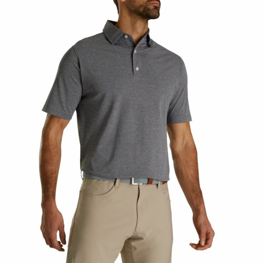 * Performance Stretch Pique Solid Self Collar | Shirts