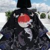 * Chinese Style Statement Graphic Printed Sun-Protective Clothing | Jackets & Coats