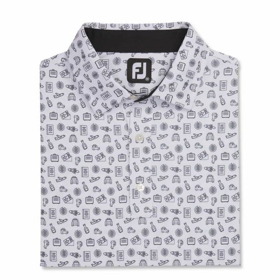 * Lisle Travel Print Self Collar | Shirts