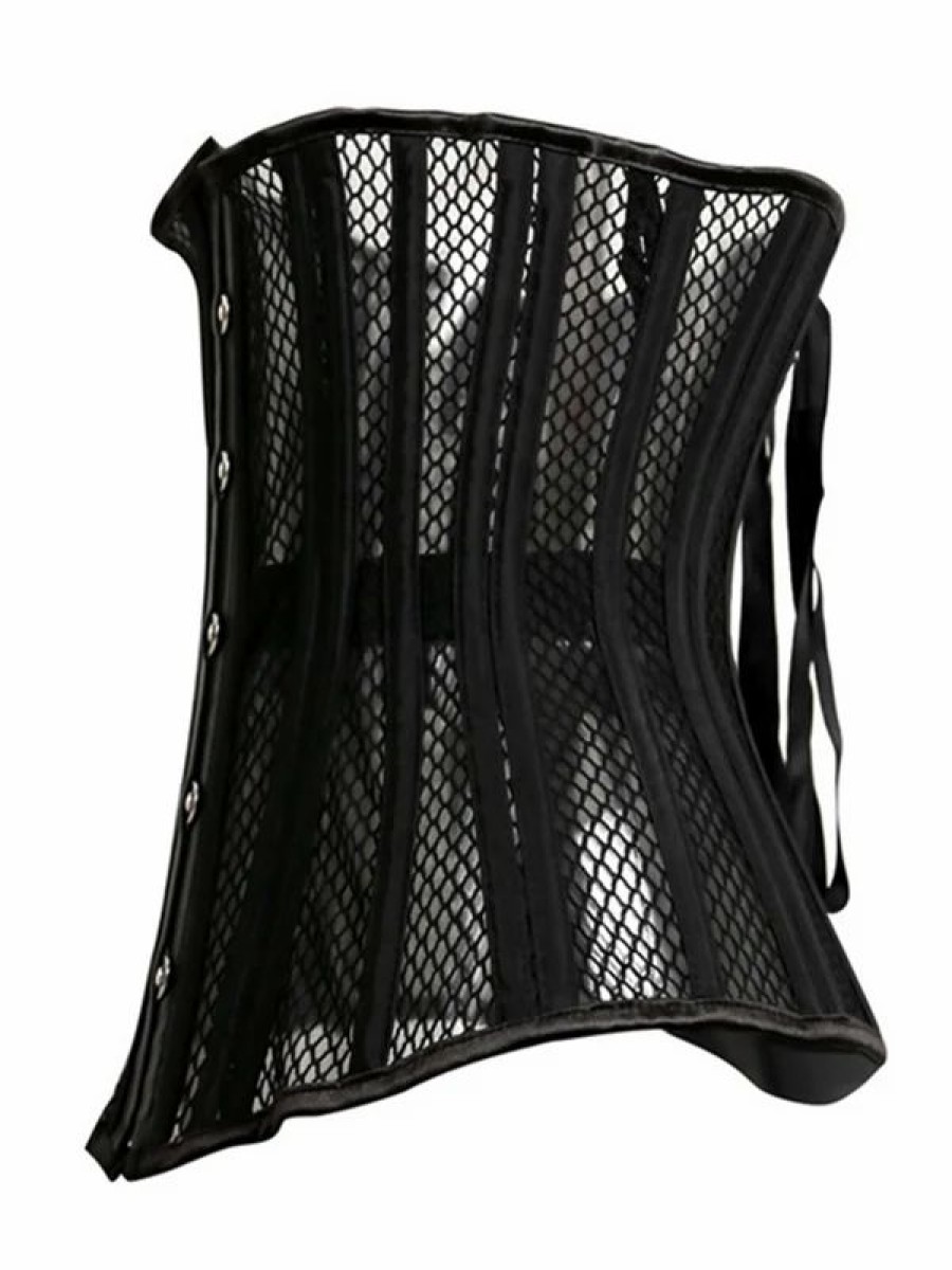 * Sexy Gridle Permeable Cutout Corset | Corsets & Lingeries