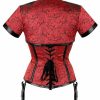 * Side Zipper Pocket Design Corset | Corsets & Lingeries