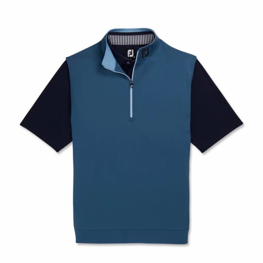 * Half-Zip Jersey Vest Fj Tour Collar | Base / Mid-Layers