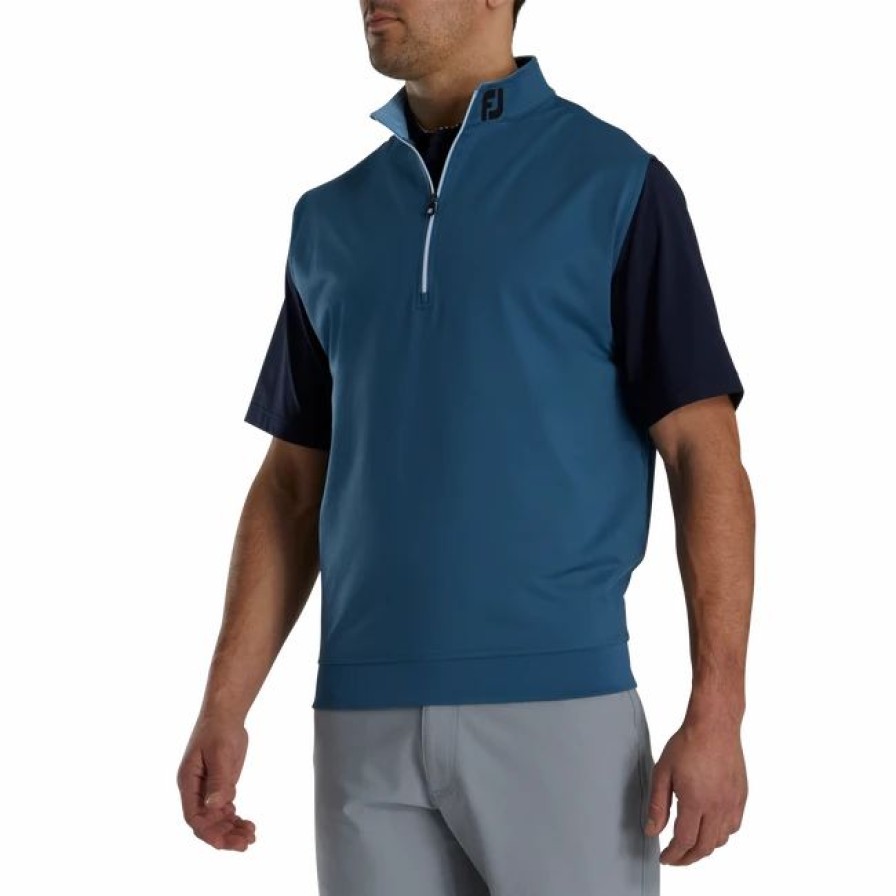 * Half-Zip Jersey Vest Fj Tour Collar | Base / Mid-Layers