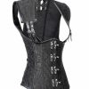 * Steampunk Palace Jacquard Weave Gothic Corset | Corsets & Lingeries